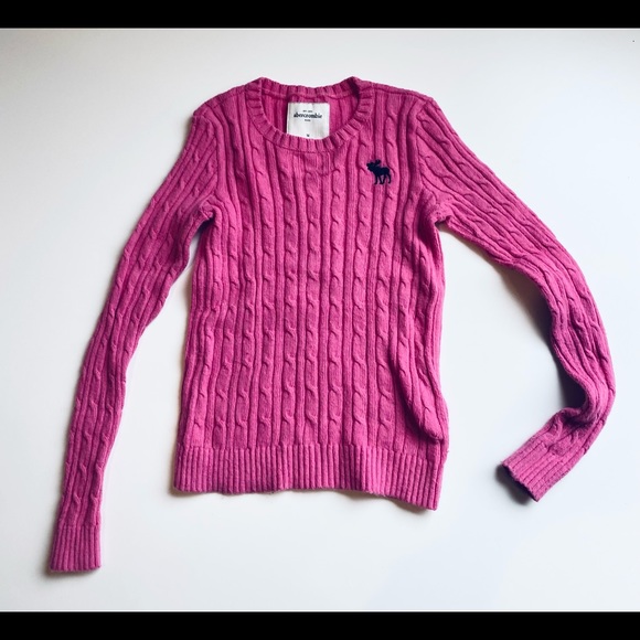 💛Abercrombie Kids Cable Knit Sweater 3 for $15 - Picture 1 of 3
